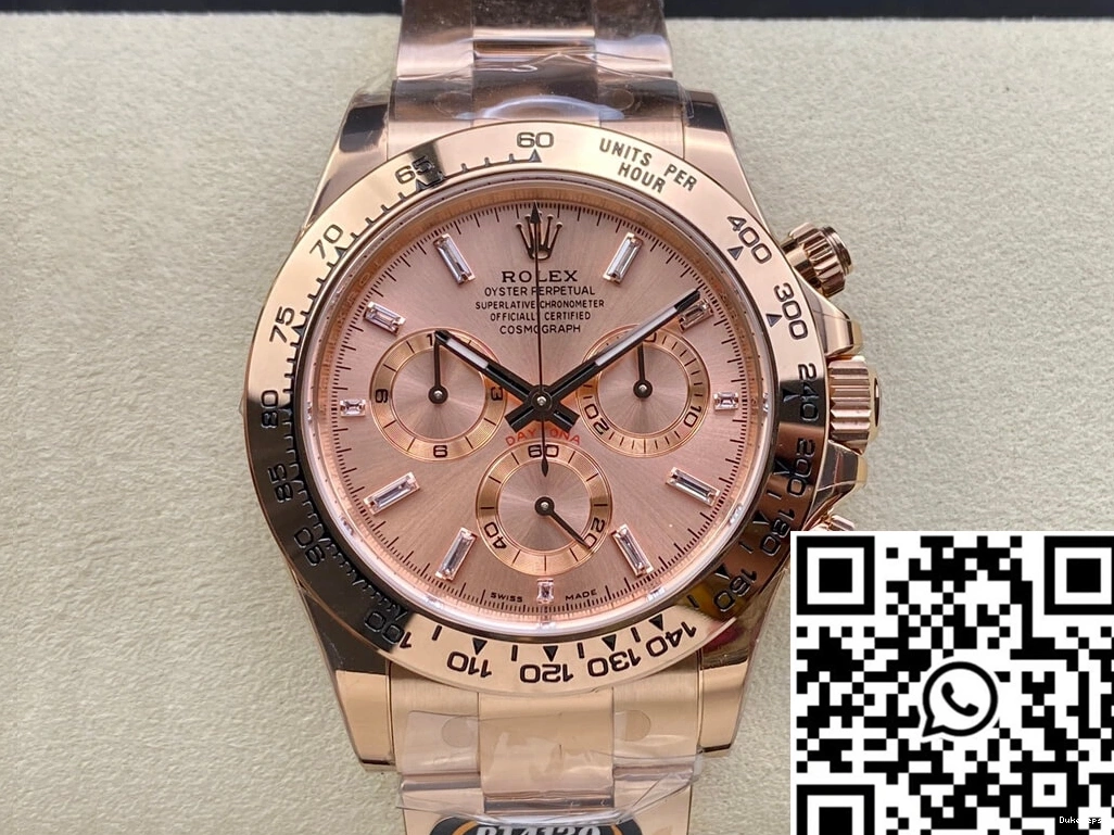Rose BT Daytona Rolex M116505-0012 Gold Factory 1227